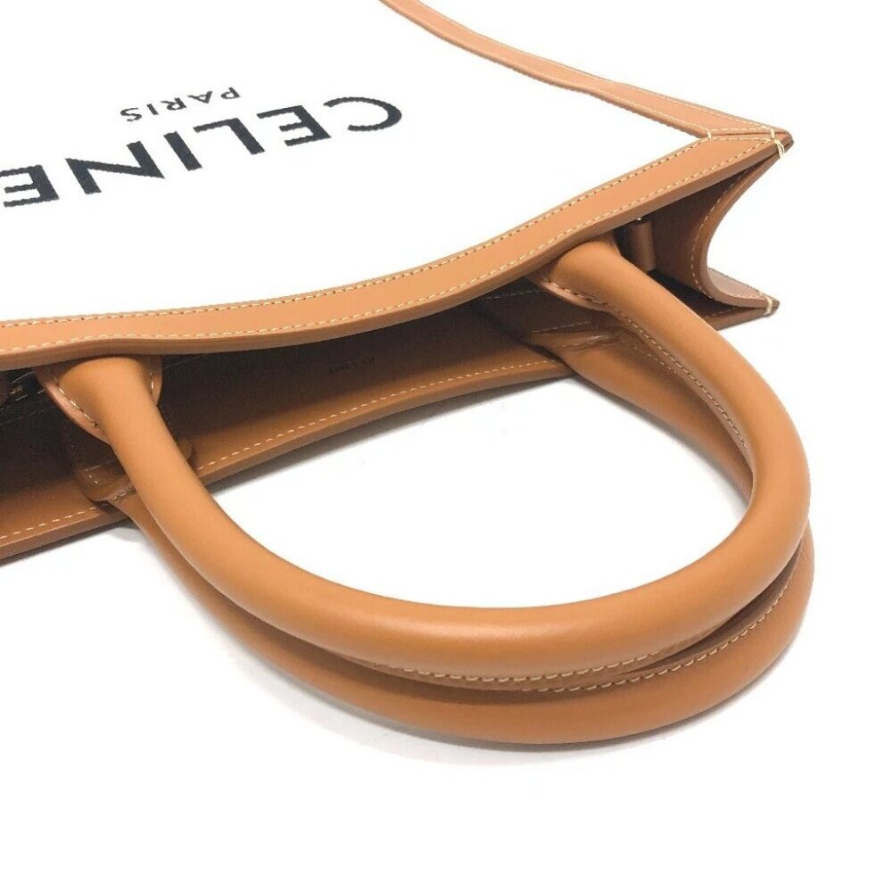 CELINE 192082BNZ.02NT Small Vertical Cabas 2WAY Hand Bag Shoulder Bag Tote Bag - Picture 10 of 13